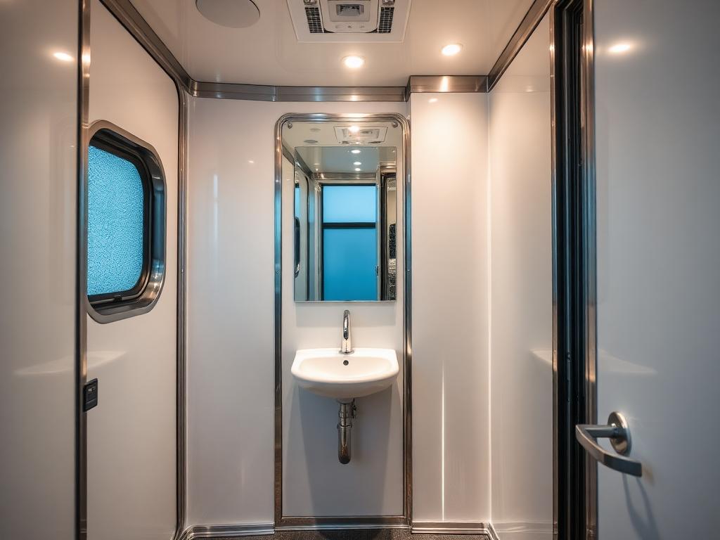Luxury Restroom Trailers in Highlands, TX